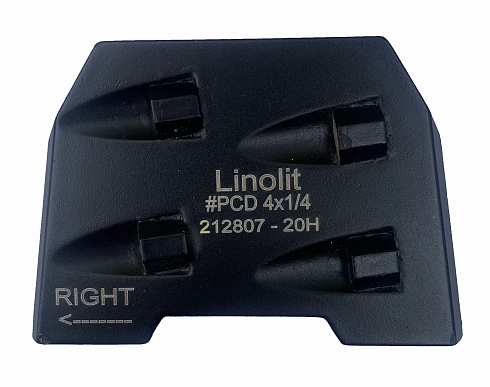 Алмазный пад "КОГОТЬ" Linolit® #PCD4*1/4 MB_LN RIGHT (правый)